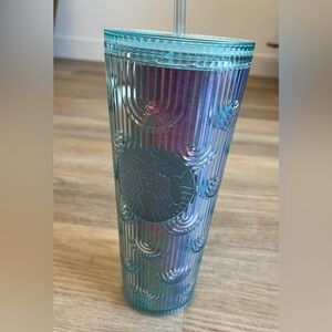 Starbucks Iridescent Blue Tumbler